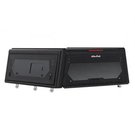 Hardtop Contour noir/ lisse avec fenêtre latérale pour Jeep Gladiator 2019+ Alu-Cab